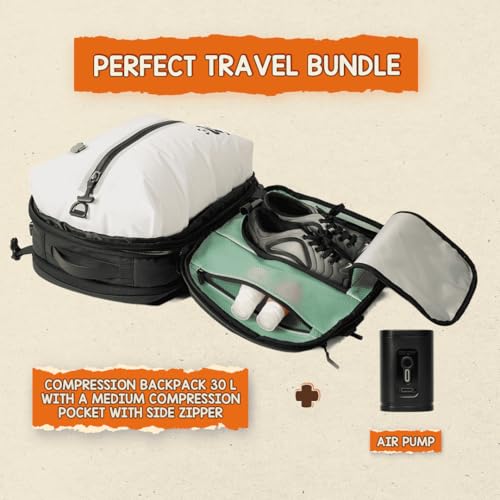 Image of TRAVEL LIKES ME DayVault 30 L backpack- small anti theft 15.6 + inch travel laptop bag for man women, cabin flight 7 Kg latest travelling accessories for work or luxury trips