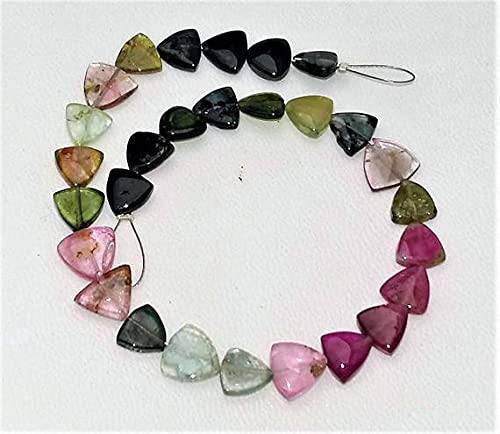 Perles en tourmaline pastèque naturelle pour remplacer les imitations en plastique dans vos bijoux