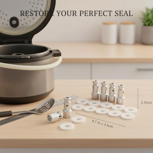 Kit de válvulas y sellos para ollas de presión eléctricas miniatura 3