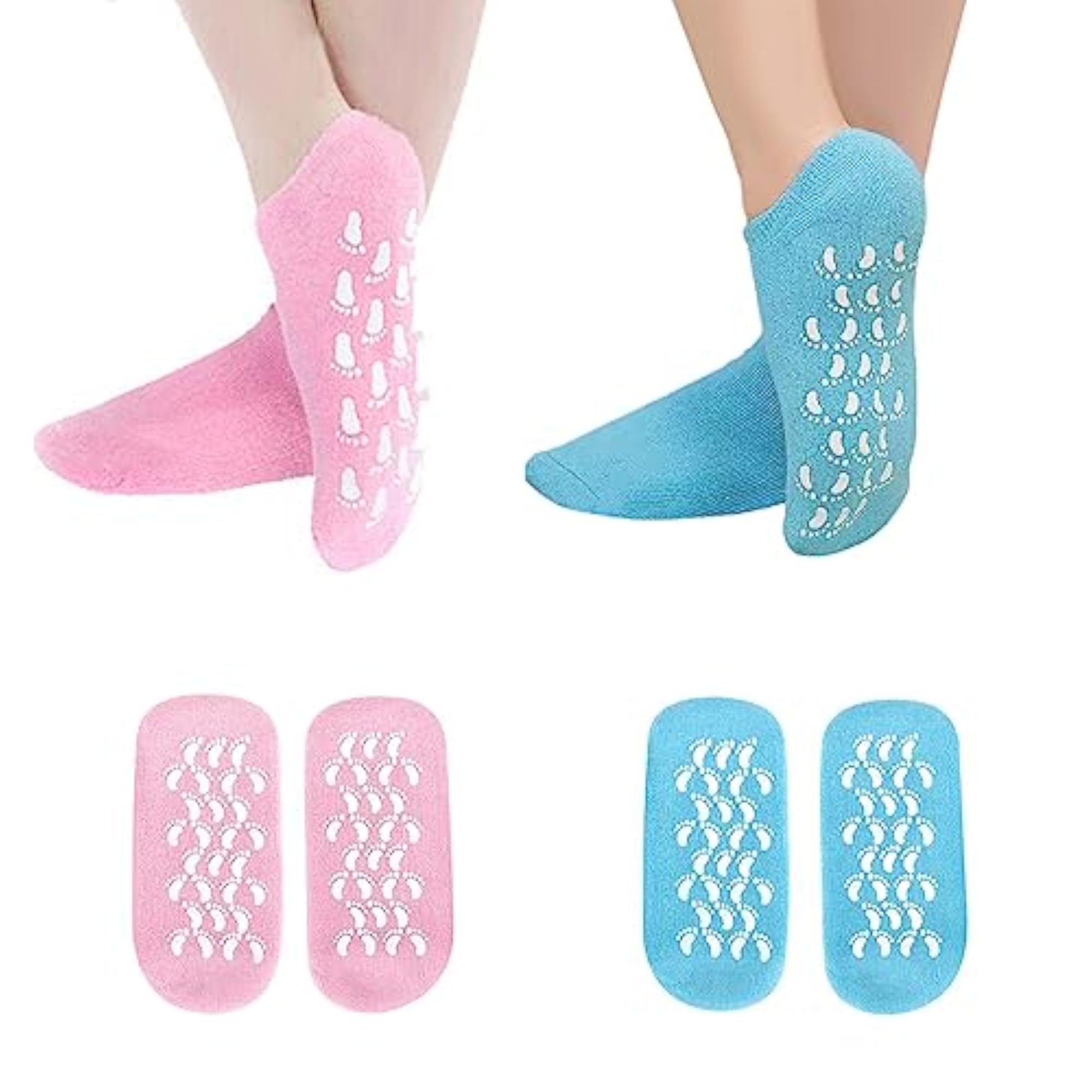 Moisturizing Spa Socks for Dry Cracked Heels