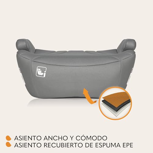 Miniatura 6 de Lionelo Luuk I-Size Elevador Infantil, De 22 A 36 Kg De 125 A 150 Cm, Grupos 2 Y 3, Asiento Y Reposabrazos Cómodos, Revestimiento Extraíble