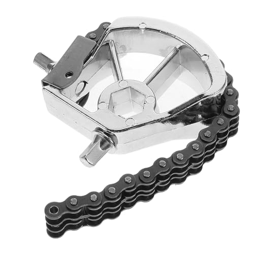 Pedal doble de cadena para batería jazz TOYANDONA miniatura 1