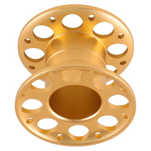 Carrete de buceo dorado para exploración de cuevas y actividades al aire libre