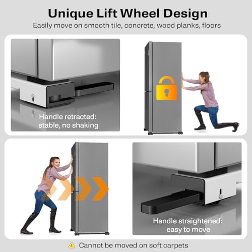 image for KVRG Appliance Rollers Heavy Duty,Newest Extendable Appliance Sliders,