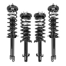 COMPLETESTRUTS - Front & Rear Complete Strut Assemblies with Coil Springs Replacement for 2008-2012 Honda Accord - Set of 4
