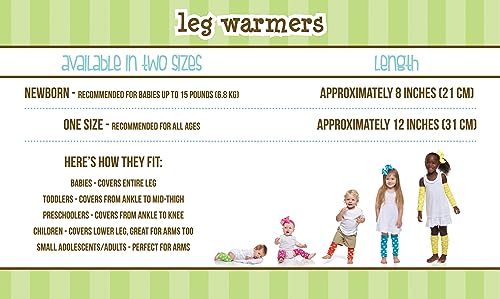 Image of juDanzy ruffled leg warmers for baby or toddler girls