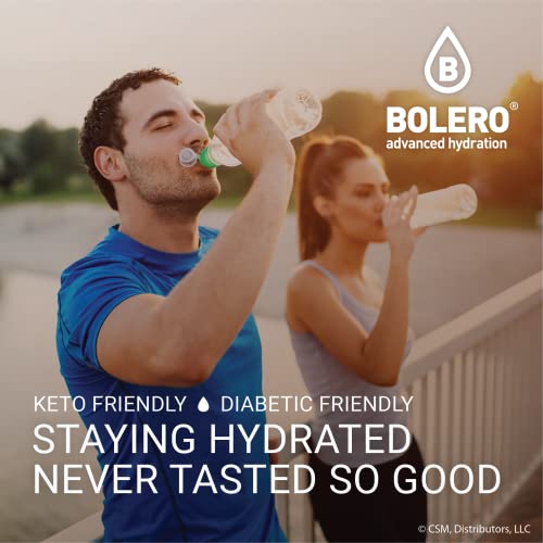 Bolero Advanced Hydration Sugar-Free Water-Flavoring Single-Serve Sticks, Convenient Calorie-Free Drink-Mix Powder Packets, Coconut, 3 Packs Of 12 #TOP5