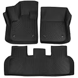 All-Weather Car Floor Mats for Fisker Ocean 2023-2024 Waterproof Heavy Duty