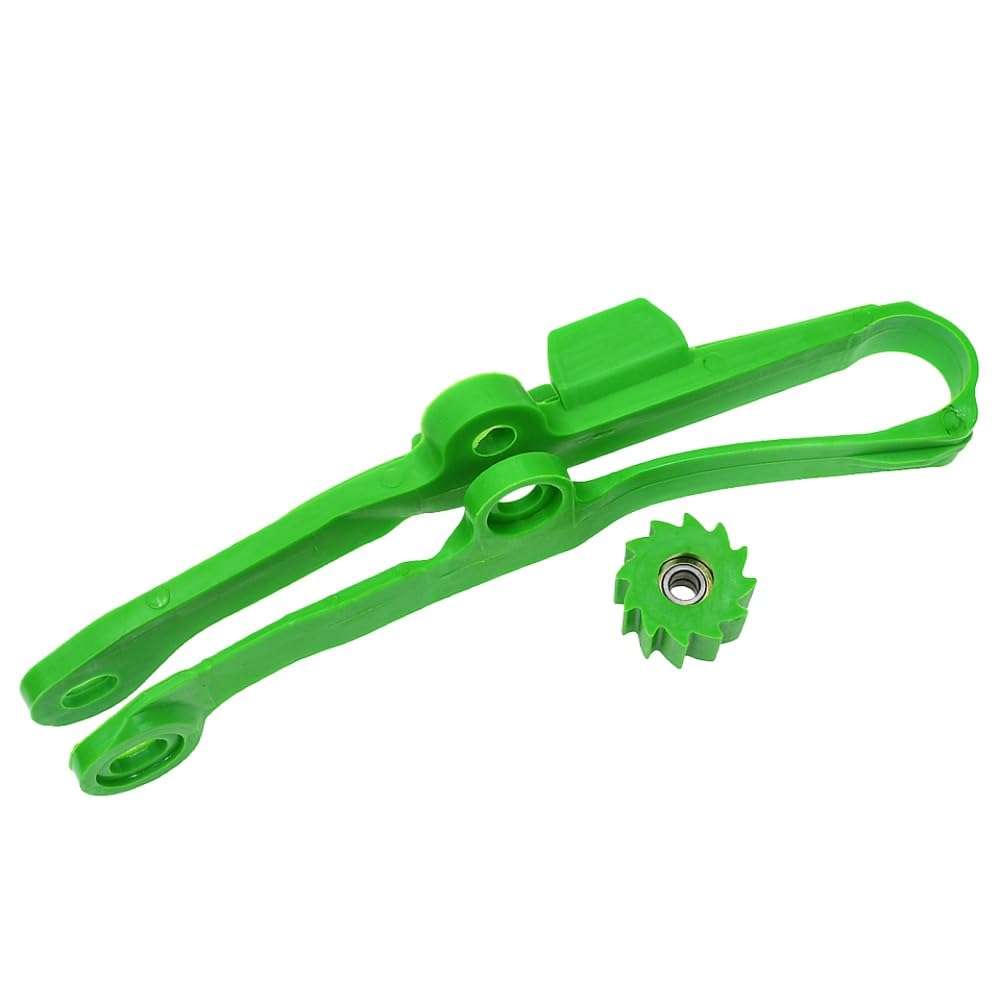 Motorcycle Chain Roller Slider Guide Swingarm 2.5mm Compatible With Automotive Motorcycle Parts KXF250 KXF450 KX250F KX450F KXF 250 450 KX 250F KLX450R(Green)