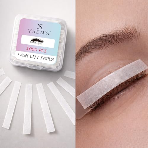 #VerdientProvisionen<br>Wimpernlifting Papier – 1000 Stück Einweg Liftingstreifen für Lash Lift und Wimpernlifting Pads verhindert Verrutschen der Wimpern