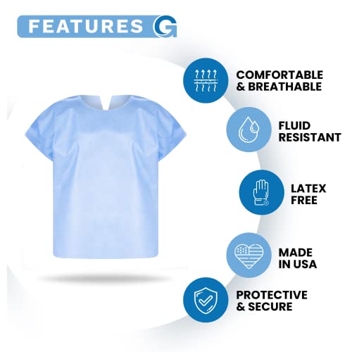 Disposable Patient Exam Cape - Size 4Xl - 50 Pcs #TOP4