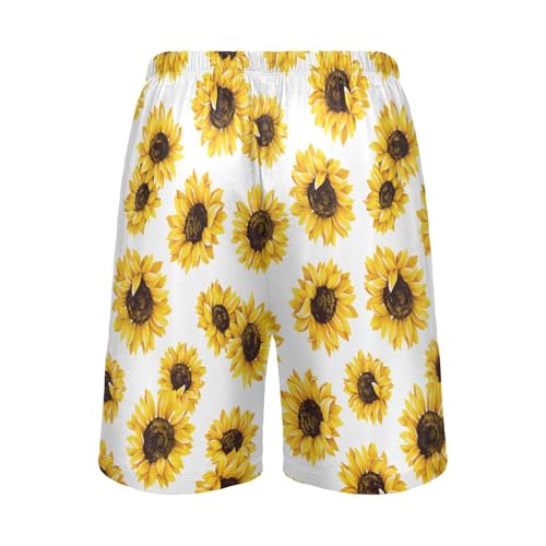 Men's Pajama Shorts Pjs Bottoms Pajama Pants for Men Soft Comfy Lounge with Pocket3