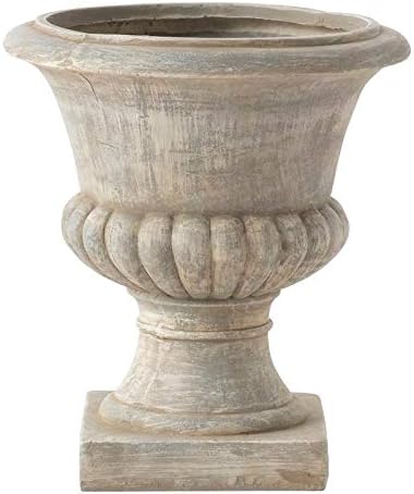 Fiberstone Windsor Urn with Drain Hole and Plug