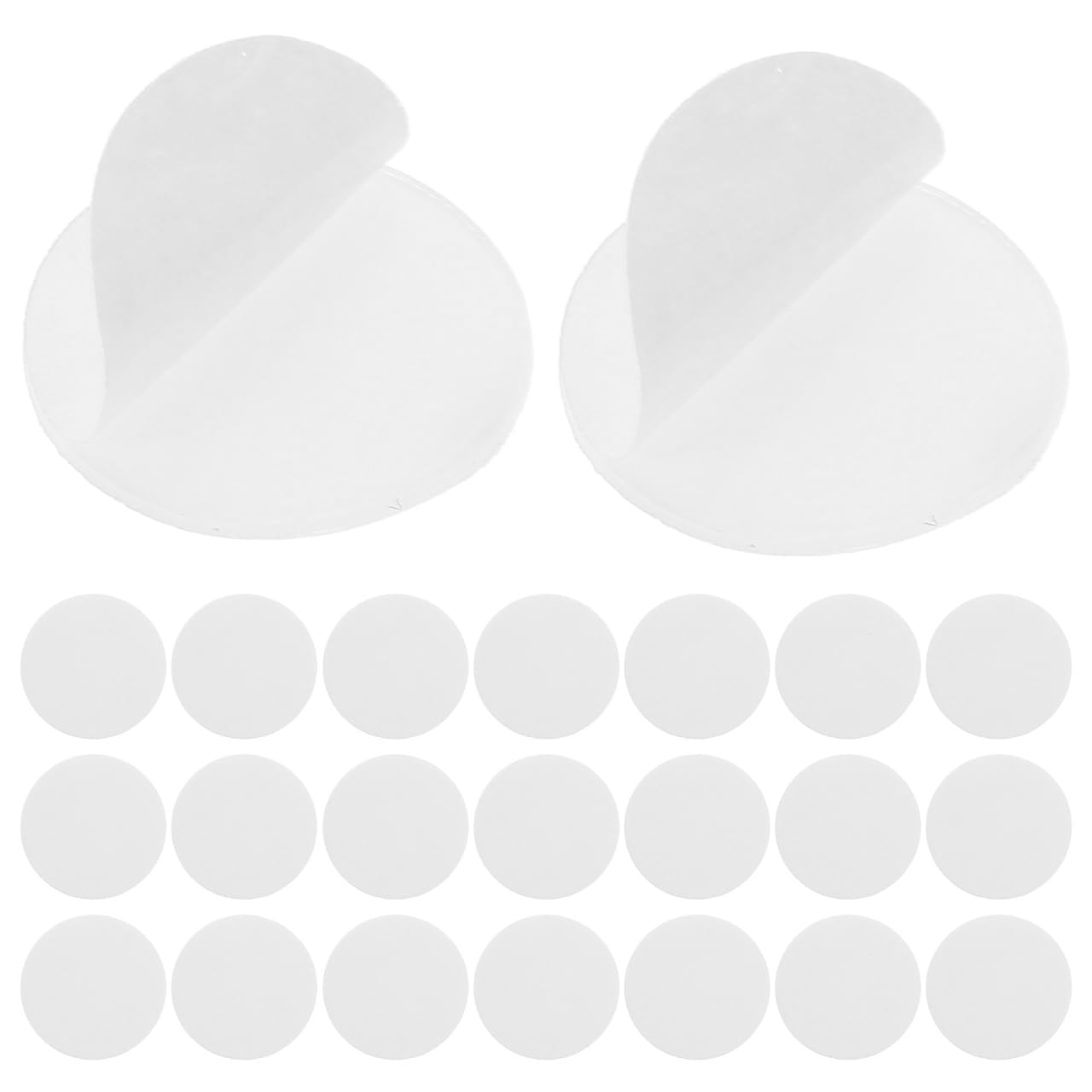 PRETYZOOM Double Sided Adhesive Dots 100pcs No Residue White