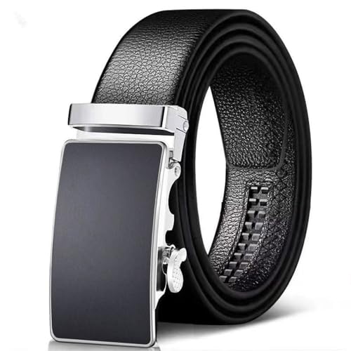 Ceinture en cuir pour homme de qualité supérieure avec une boucle automatique élégante