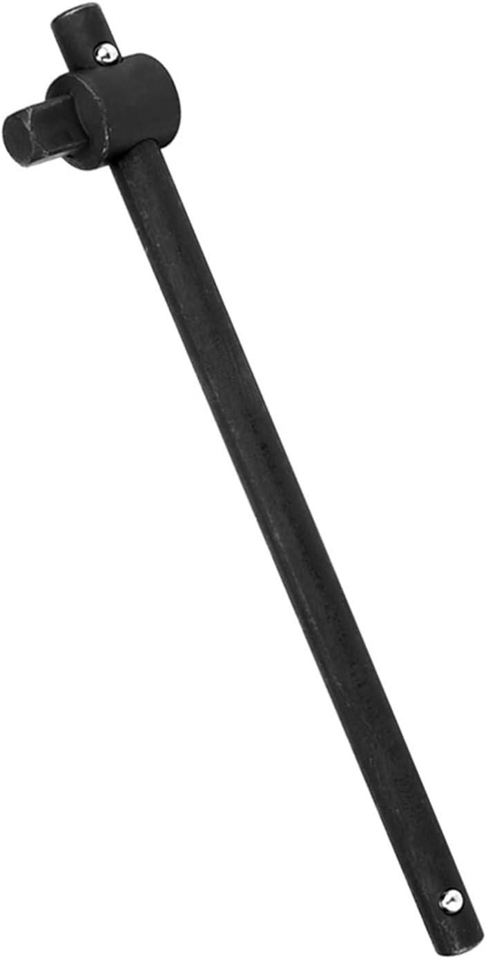 Sliding T Handle Socket Wrench Breaker Bar Heavy Duty Steel Professional Grade Chrome Molybdenum Steel Construction High Torque Tool for Vehicle Maintenance and Repair Industrial (1-inch sliding rod)