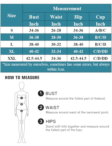 Ai'Mage Women'S Bikini Sets Reversible Wear Cutout One Shoulder Top With Mid Waist Two Piece Bathing Suit Hot Pink M thumb #4