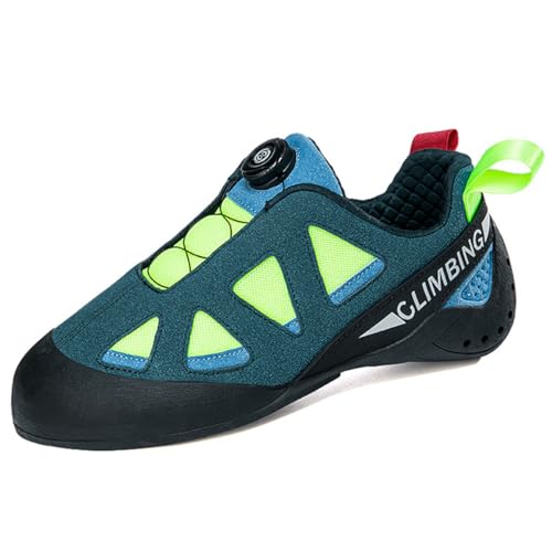 Zapatos de escalada ligeros que evitan resbalones en boulder interior para principiantes 4