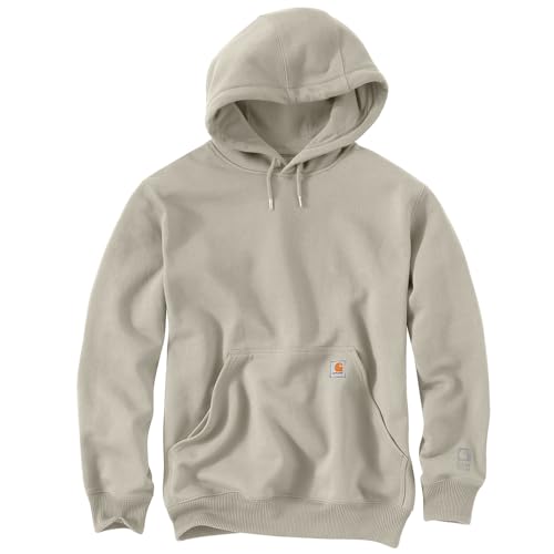 Image of Carhartt Men's Big & Tall Rain Defender Paxton Heavyweight Hooded Sweatshirt