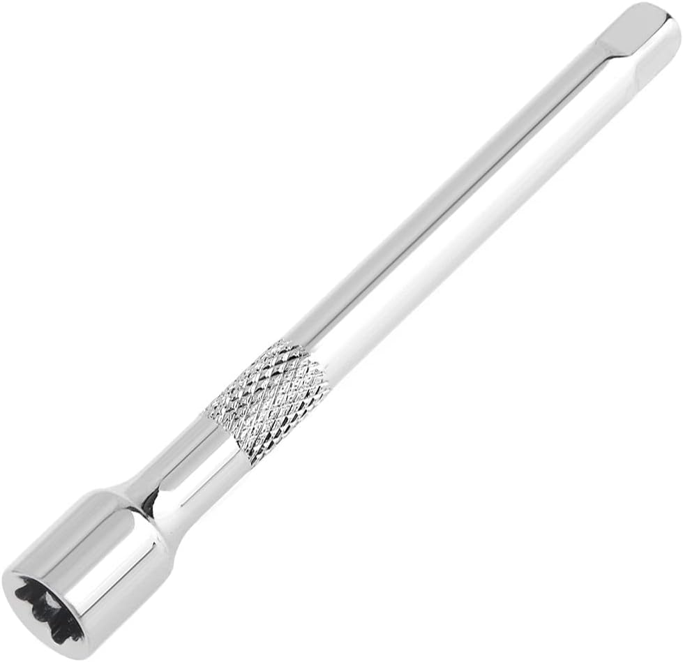 OriGlam 1/4" Drive Extension Socket Wrench Extension, 4-Inch Ratchet Extender Chromed Steel, 1/4 Inch Drive Drive Socket Extension
