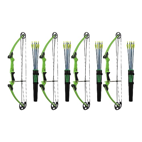 Genesis Archery Compound Bow Archery Kit w/Adjustable Draw Length 15