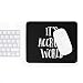 Accountant Mousepad 9Inch Mousemat - It's Accrual World Accountant Accounting Funny Black Poster Mouse Mat Mouse Pad