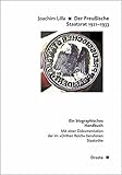 staatsrat waadt  Der preußische Staatsrat 1921-1933: Ein biographisches Handbuch. Mit einer Dokumentation der im \