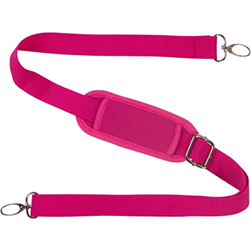 Made Easy Kit Neoprene Water Bottle Carrier Holder Bag Pouch with Adjustable Shoulder Strap Perfect for Carrying Stainless Steel, Water Bottles, Plastic Bottle (Pink, L (32oz / 1.5L))