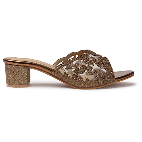 Image of XE Looks Comfortable & Trendy Block heel sandal for Women