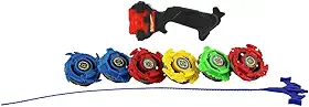 Kit Pião de Batalha com 6 Peças BBR Toys