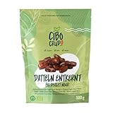 Entsteinte Datteln Deglet Nour Bio - 500g. Natürliche Bio Deglet Nour getrocknete Datteln. Dehydrierte Datteln.