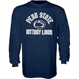 Blue 84 Men's Penn State Nittany Lions Long Sleeve T Shirt Line Up Team Color, Penn State Nittany Lions Navy, Large