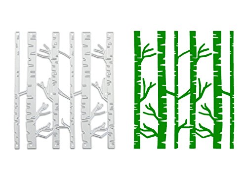 Zbfwmx Trees Cutting Dies Handmade Diy Paper Cards Album Decoration Stencils Template Embossing For Card Scrapbooking Craft (Forest) #TOP7