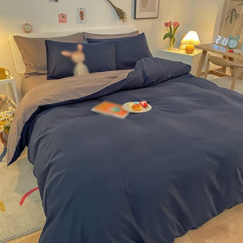 布団カバーセット シングル 北欧 寝具カバーセット 布団カバー ボックスシーツ 枕カバー 洋式ベッド・和式布団兼用 抗菌・防臭 肌触りの良い タイプ 48*74cm*2 立体的ストライプ 春夏秋冬 しっかりとした生地 洗濯機で洗える 静電気減軽 毛玉なし