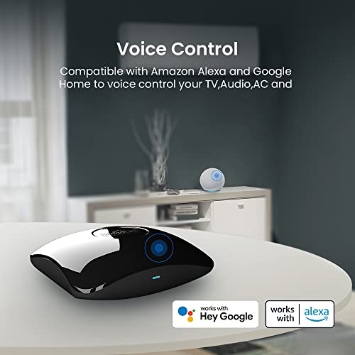 Image of Broadlink RM4 pro IR RF 433 /315MHz (No encryption, Fixed Code) WiFi Universal Remote Smart Home Automation Compatible with Alexa and Google Home