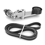 JAVOUKA Drive Belt Tensioner Kit, for Chevy Prizm 1998-2002, for Toyota Celica 2003-2005, for Toyota Corolla Matrix 2003-2008, L4 1.8L, Serpentine Belt Drive Component Kit Replaces# 38286 6PK1880