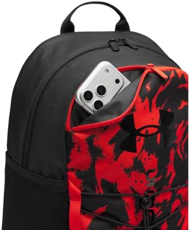 Under Armour Unisex Hustle Sport 6.0 Backpack, (707) Anthem Red/Black/Black, One Size Fits Most — view 2