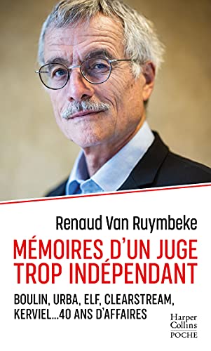 livre Mémoires d'un juge trop indépendant