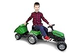 Pilsan- Tractor de Pedal Activo y Remolque, Color Verde (Pilsan07 316)