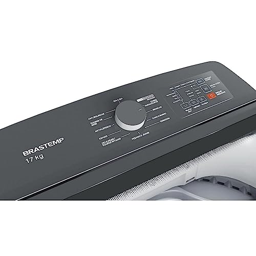 Lavadora De Roupas Brastemp BWK17AB 17Kg Com Ciclo Tira Manchas Advanced e Ciclo Antibolinha 220V