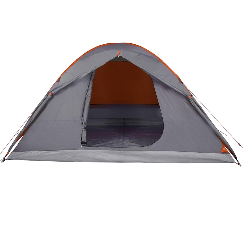 Genérico Tienda de campaña iglú para 6 Personas Impermeable Naranja,Deportes,Actividades al Aire Libre,Camping y Senderismo,Tiendas de campaña-94414