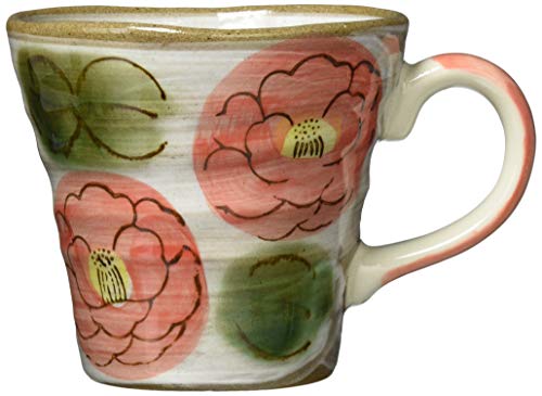 美濃焼 マグ 彩り花紋 127-1607