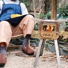 Amazon | Cancamper キャンキャンパー 薪ストーブ キャンプ 防災 耐熱