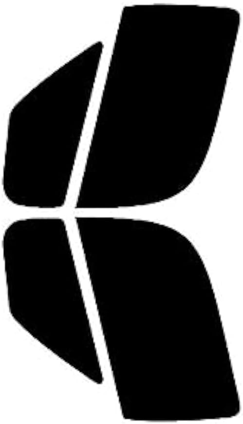 Rvinyl Window Tint Kit Compatible with Ram Promaster 2014-2024 - Black 5% - Single Ply No Bubble Film - Do it Yourself Vehicle Front Precut Kit