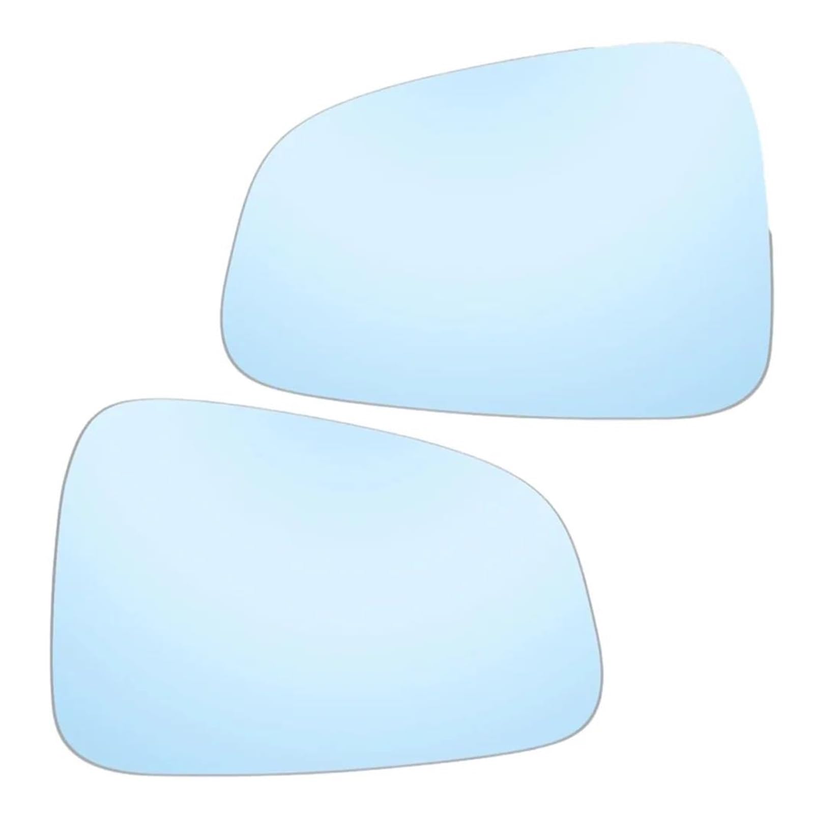 Rétroviseur connecté sans angle mort avec miroir chauffant bleu Tesla