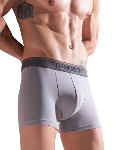 Image of DAMENSCH Deo-Cotton Solid Underwear Pack of 1 Breathable Inner for Men Cotton Trunks for Men Pack No-Marks Waistband Mens Underwear Moisture Wicking Underwear for Men Combo