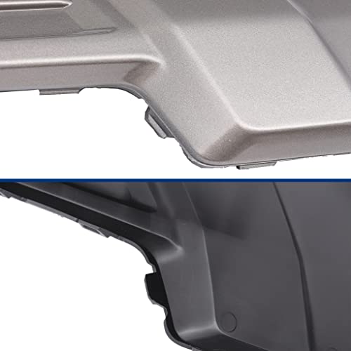 For 2014-2015 Chevy Silverado 1500 Z71 Silver Front Lower Bumper Skid Plate #TOP3