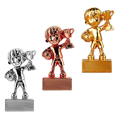 3 Pecas troféu lembrancinhas personalizadas brinquedo criança presentes basquete masculino infantil