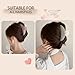 Hair Claw Clip for Women, 5 Inch Large Nonslip Claw Clip, Strong Hold for Medium Hair, Comfortable No-Pull, For Half-Up & French Twist, Fashion Hair Accessory Gift