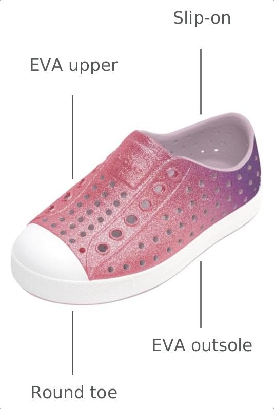 Image of Native Shoes Unisex-Child Jefferson Bio-Bling Sneakers